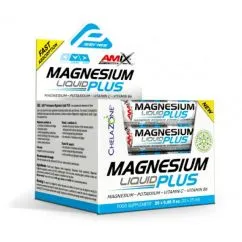 Витамины и минералы Amix Performance Amix Magnesium liquid Plus 20x25мл ананас 02/24 (8594159537361)