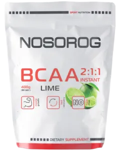 Амінокислота BCAA Nosorog BCAA 2:1:1 400 г Лайм (2000000003962)