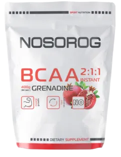 Амінокислота BCAA Nosorog BCAA 2:1:1 400 г Гранат (2000000003986)