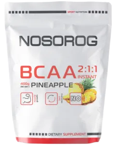 Аминокислота BCAA Nosorog BCAA 2:1:1 400 г Ананас (2000000004082)