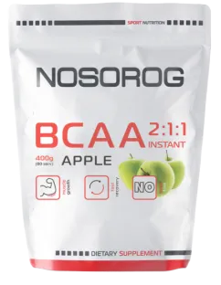 Аминокислота BCAA Nosorog BCAA 2:1:1 400 г Яблоко (2000000003740)