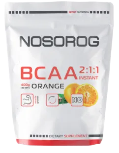 Амінокислота BCAA Nosorog BCAA 2:1:1 400 г Апельсин (2000000001173)