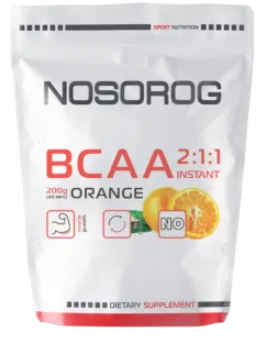 Аминокислота BCAA Nosorog BCAA 2:1:1 200 г Апельсин (2000000001159)