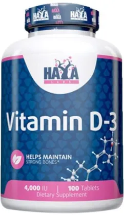 Витамины Haya Labs Vitamin D-3/4000 IU 100 таб (858047007731)