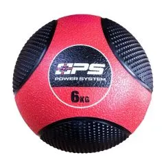 М'яч для фітнесу Power System Medicine Ball PS-4136 Black/Red 6 кг (4136001800601)