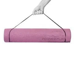 Коврик для йоги и фитнеса PowerPlay 4010 173x61x0.6 Rose (CN10357)