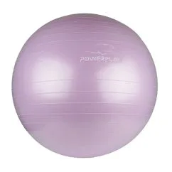 М'яч для фітнесу PowerPlay 4001 із насосом 65 см Lilac (CN10650)