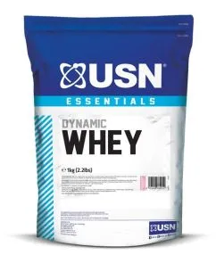 Протеин USN Essentials Dynamic Whey 1 кг клубника (07741-02)