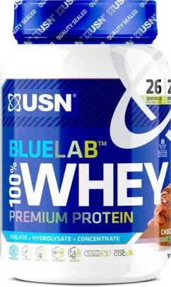 Протеин USN Blue Lab 100% Whey Premium Protein 908 г шоколад (21990-03)
