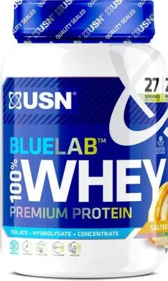 Протеин USN Blue Lab 100% Whey Premium Protein 908 г соленая карамель (21990-04)