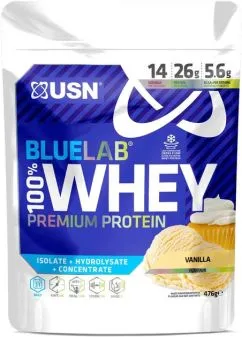 Протеин USN Blue Lab 100% Whey Premium Protein 476 г ваниль (21991-04)