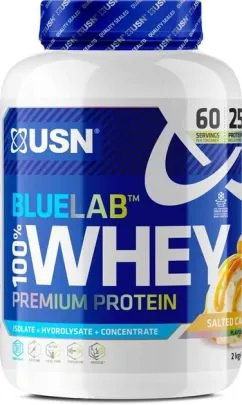Протеин USN Blue Lab 100% Whey Premium Protein 2 кг соленая карамель (21989-06)