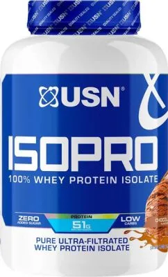 Протеїн USN IsoPro 100 % Whey Protein Isolate 1,8 кг chocolate (21993-01)