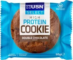 Заменитель питания USN Select High Protein Cookie 60 г double chocolate (21994-01)