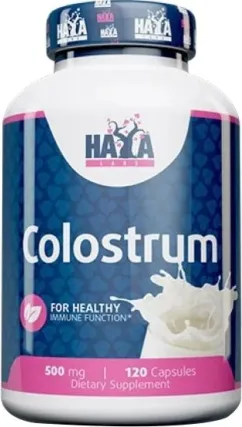 Натуральна добавка Haya Labs Colostrum 500 мг 120 капс (853809007509)