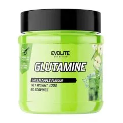 Амінокислота Evolite Nutrition Glutamine 400 г green apple (22167-03)