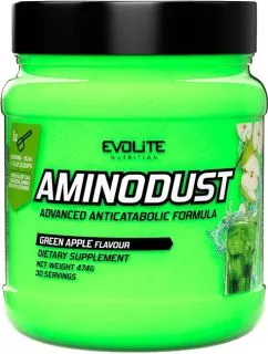 Амінокислота Evolite Nutrition Amino Dust 474 г green aplle (22181-04)