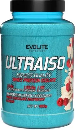 Протеїн Evolite Nutrition Ultra Iso 900 г white chocolate raspberry (22155-06)