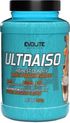 Протеин Evolite Nutrition Ultra Iso 900 г карамель macchiato (22155-05)