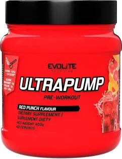 Предтренировочный комплекс Evolite Nutrition Ultra Pump 420 г red punch (22206-01)