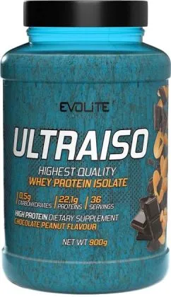 Протеин Evolite Nutrition Ultra Iso 900 г chocolate peanut (22155-01)