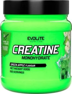 Креатин Evolite Nutrition Creatine Monohydrate 500 г green apple (22159-02)
