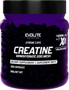 Креатин Evolite Nutrition Creatine Monohydrate Xtreme 300 капсул (22173-01)