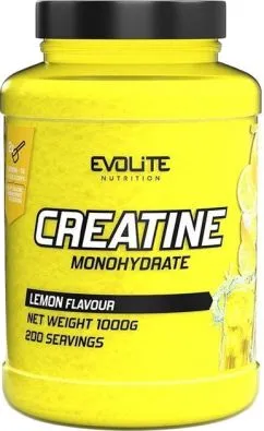 Креатин Evolite Nutrition Creatine Monohydrate 1 кг лимон (22161-03)