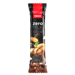 Батончик Prozis Zero Молочний шоколад з мигладем 27г 1/24 (5600854625357)