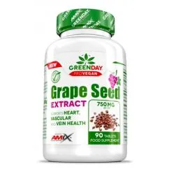 Натуральная добавка Amix GreenDay ProVegan Grape Seed Extract 90 таб (8594159534094)