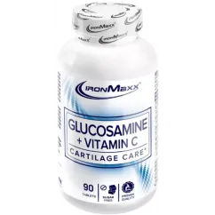 Препарати для суглобів і зв'язок IronMaxx Glucosamine + Vitamin C 90 таб 09/2023 (4260426835679)