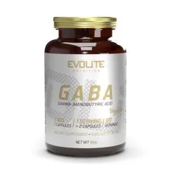 Амінокислота Evolite Nutrition GABA 375 мг 180 капсул (22216-01)