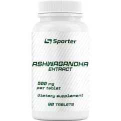 Натуральна добавка Sporter Ashwagandha 90 таб (4820249722510)