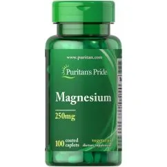 Мінерали Puritan's Pride Magnesium 250 мг100 таб (74312158308)