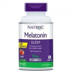 Натуральная добавка Natrol Melatonin 10mg Straw 100 таб (47469071509)