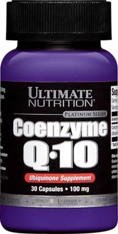Вітаміни Ultimate Nutrition Coenzyme Q10 100mg 30 кап (99071000385)