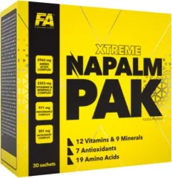 Витамины Fitness Authority Napalm Pak 30 пакетиков (5902448252735)