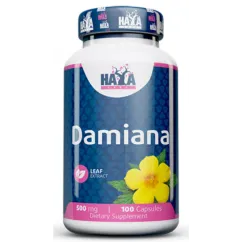 Натуральна добавка Haya Labs Damiana Leaf Extract 100 капс (853809007042)