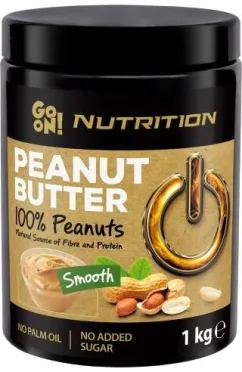 Замінник харчування GO ON Nutrition Peanut butter smooth 100% 1000 г (5900617030276)
