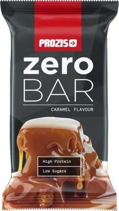 Батончик Prozis Zero Bar 40 г 1/12- Low Sugars Карамель (5600499502020)