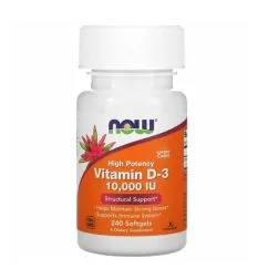 Витамины Now Foods Vitamin D3 10000 ME 240 софт гель (733739003850)