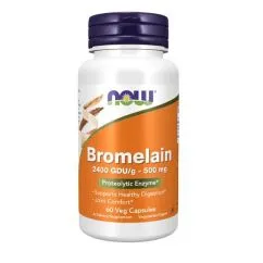 Пробіотик Now Foods Bromelain 500 мг - 60 капс (733739029430)