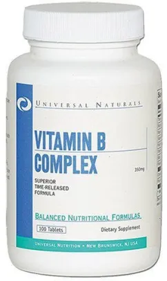 Вітаміни Universal Nutrition VITAMIN B-COMPLEX 100 таб (39442047113)