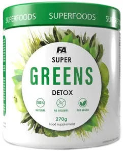 Порошок Fitness authority Wellness Line Super Greens Detox 270 г (5902448243450) - фото №3