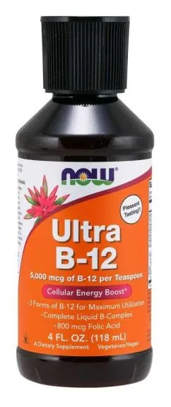 Витамины Now Foods Ultra B-12 118 мл (733739004529)