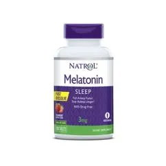 Натуральна добавка Natrol Melatonin 3mg Straw F/D 150 таб 12/2022 (47469072810)