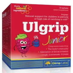 Натуральная добавка Olimp Ulgrip Junior 10*6.5 грамм Малина (5901330047770)