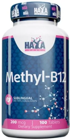 Вітаміни Haya Labs Methyl B-12 200 мкг 100 таб (854822007330)
