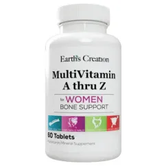 Витамины Earth's Creation Multivitamin (A thru Z) For Women 60 таб (608786005587)