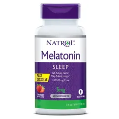 Натуральна добавка Natrol Melatonin 5mg 30 таб